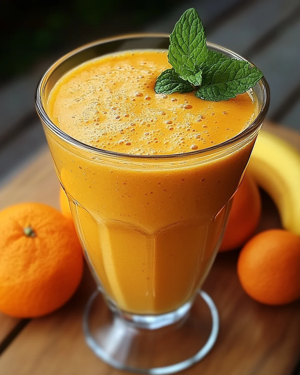 Orange Gute-Laune-Smoothie 20 Orange