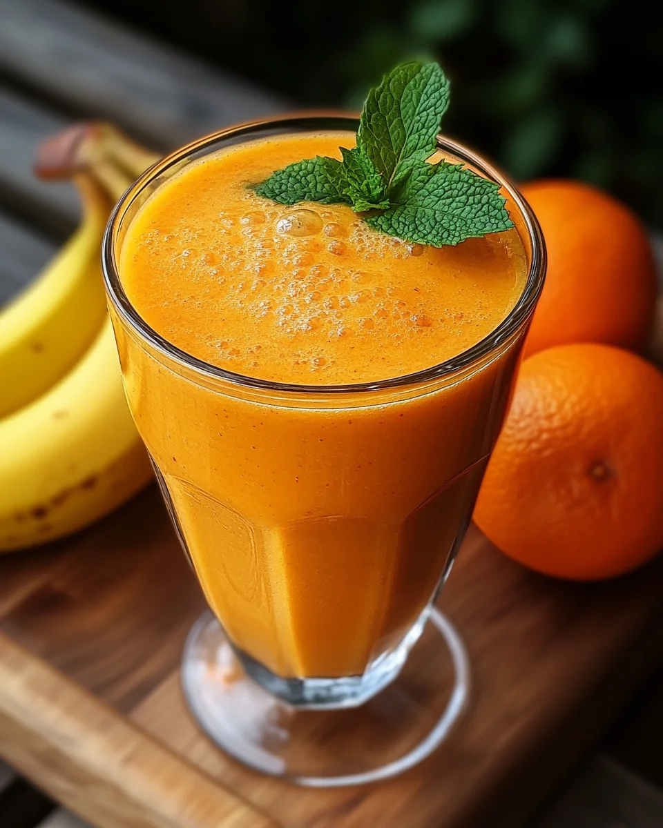 Orange Gute-Laune-Smoothie