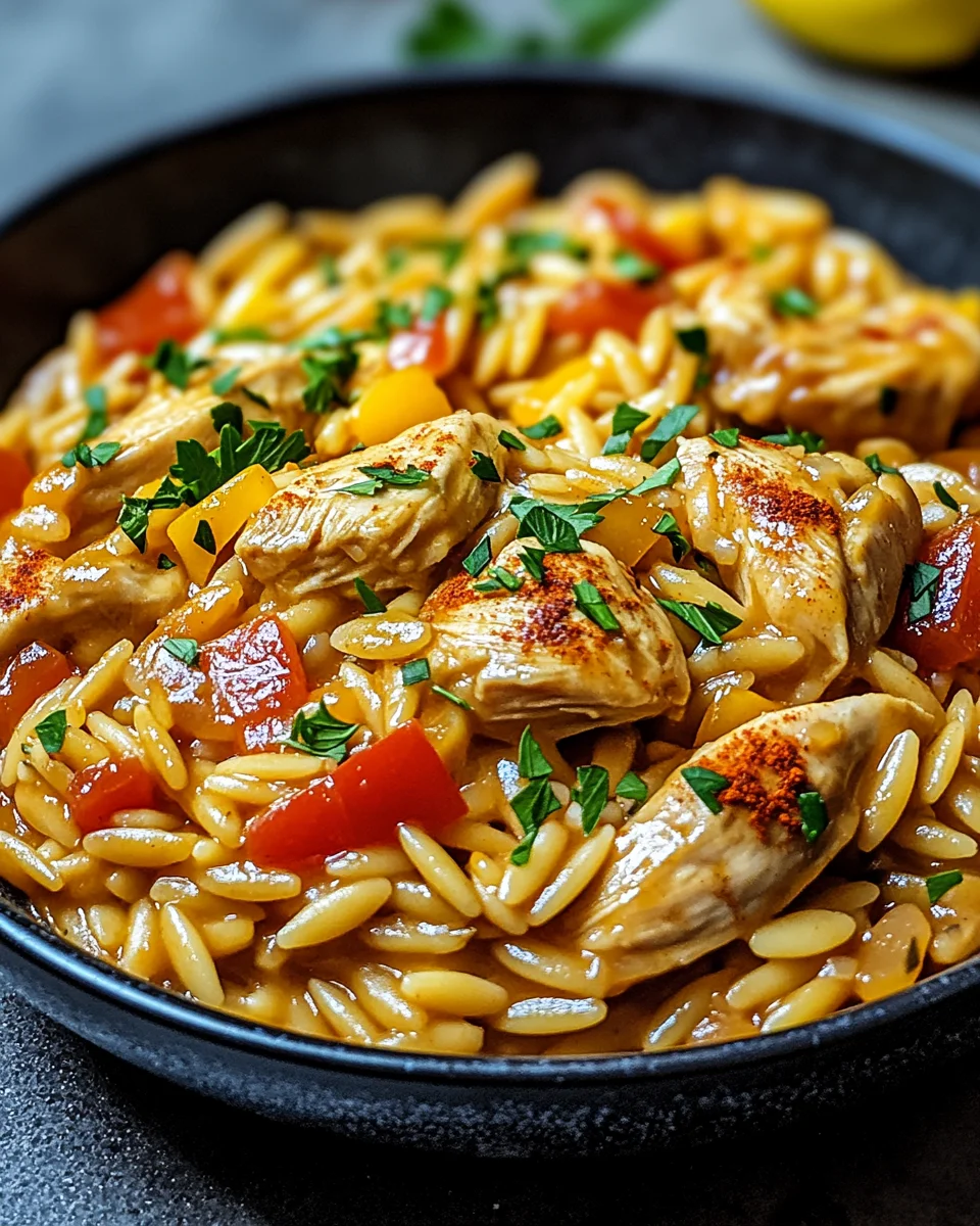 Orzo-Pfanne