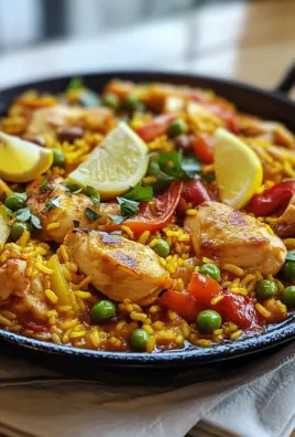 Paella mit Hähnchen