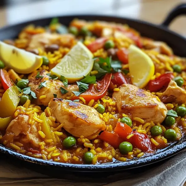 Paella mit Hähnchen