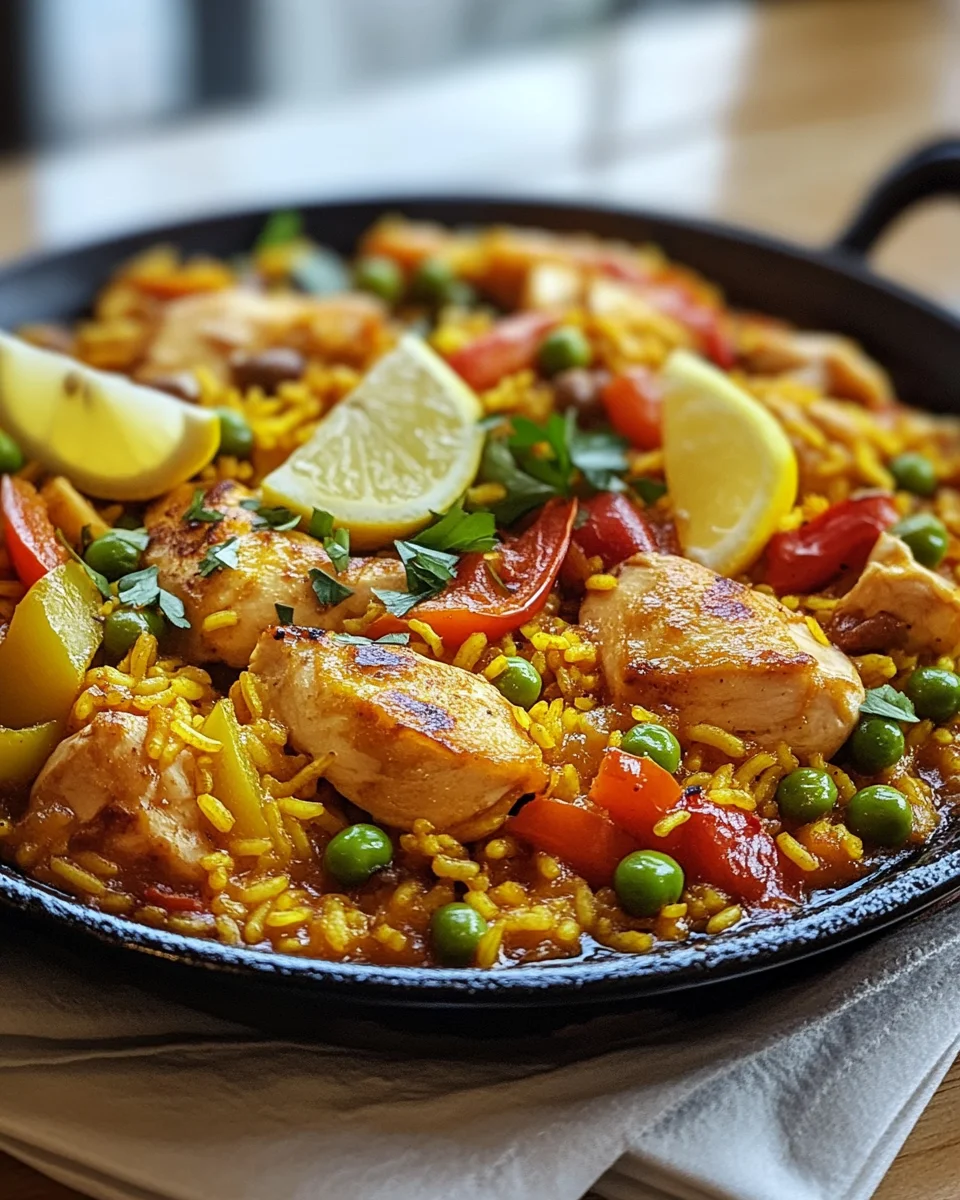 Paella mit H&auml;hnchen