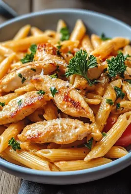 Pasta mit Hähnchen
