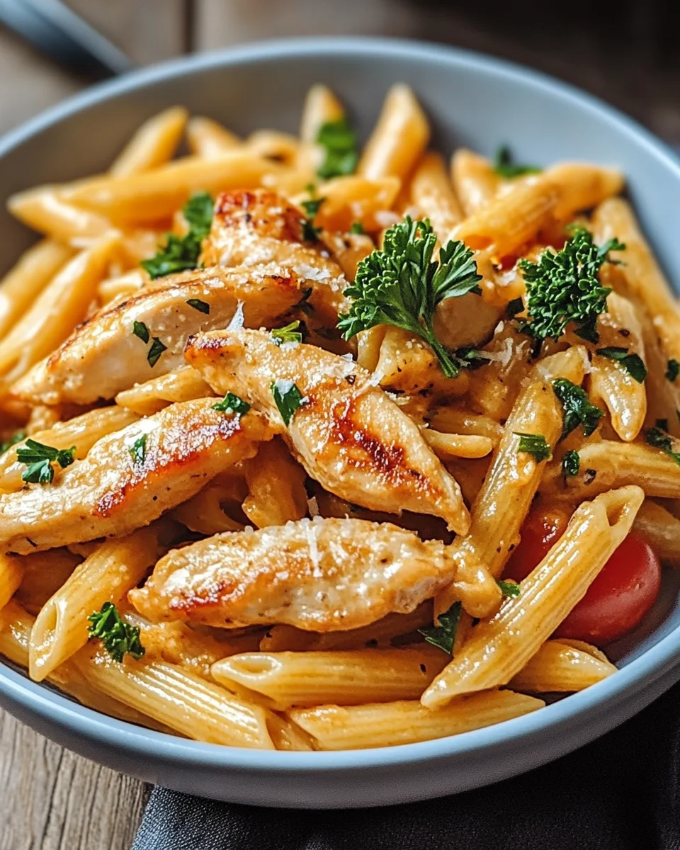 Pasta mit H&auml;hnchen
