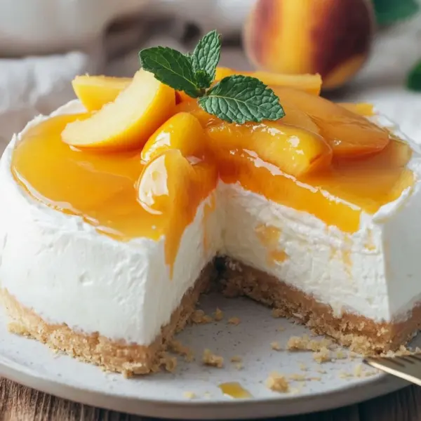 Pfirsich Maracuja Torte ohne Backen