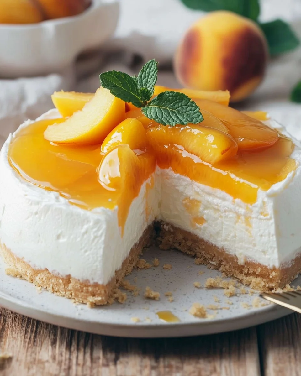 Pfirsich Maracuja Torte ohne Backen 23 Pfirsich Maracuja Torte ohne Backen