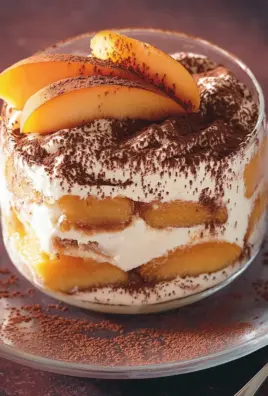 Pfirsich Tiramisu 28 Pfirsich Tiramisu