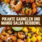 Pikante Garnelen und Mango Salsa Reisbowl 15 Pinterest Hidden Image