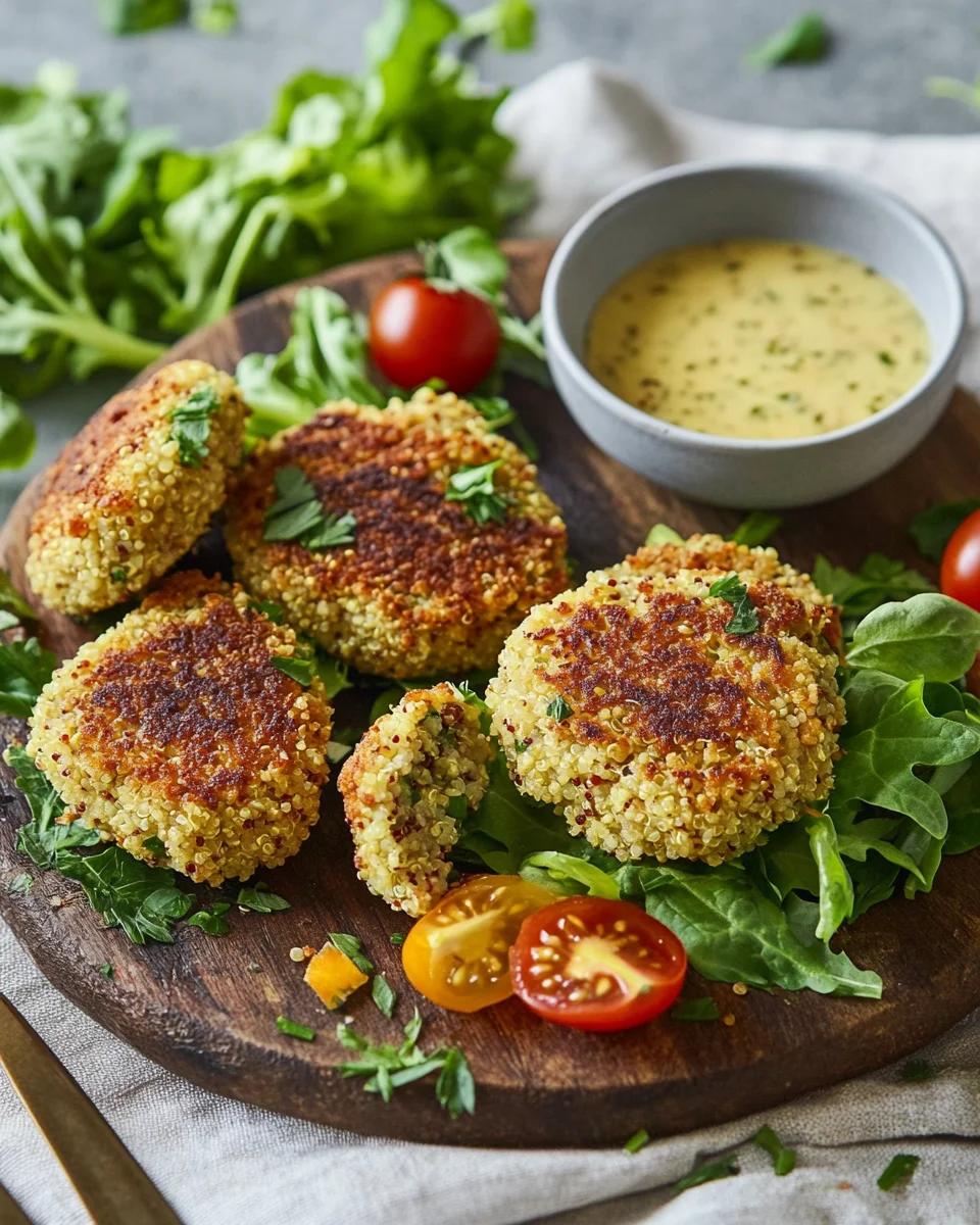 Quinoa Bratlinge