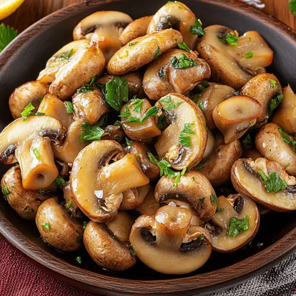 Saftige Knoblauch-Champignons Rezept