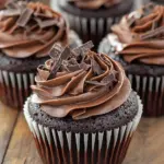 Saftige Schokoladen-Cupcakes