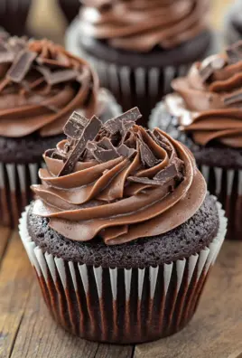 Saftige Schokoladen-Cupcakes 28 Saftige Schokoladen-Cupcakes