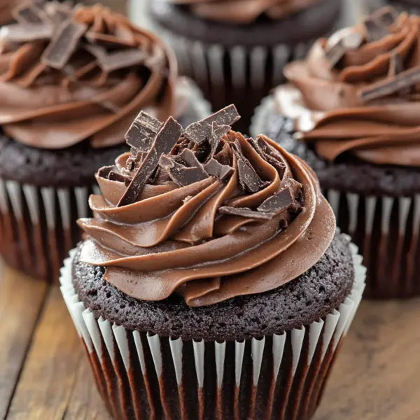 Saftige Schokoladen-Cupcakes