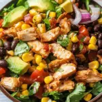 Schneller Southwest-H&auml;hnchensalat