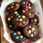 Schokoladen Cookies mit Smarties