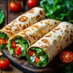Selbstgemachte Proteinwraps