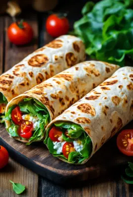 Selbstgemachte Proteinwraps 32 Selbstgemachte Proteinwraps