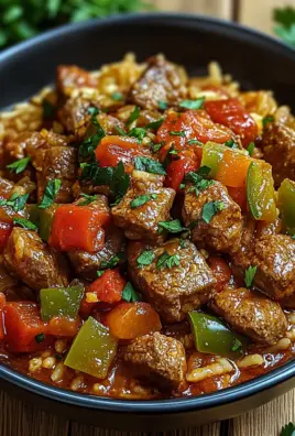 Serbisches Reisfleisch