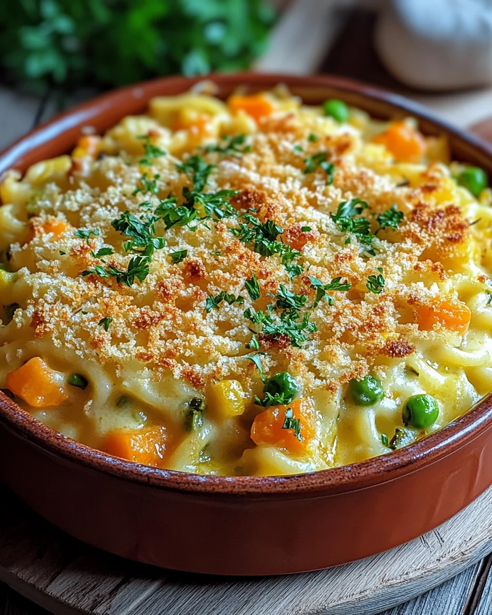 Sp&auml;tzleauflauf mit Gem&uuml;se