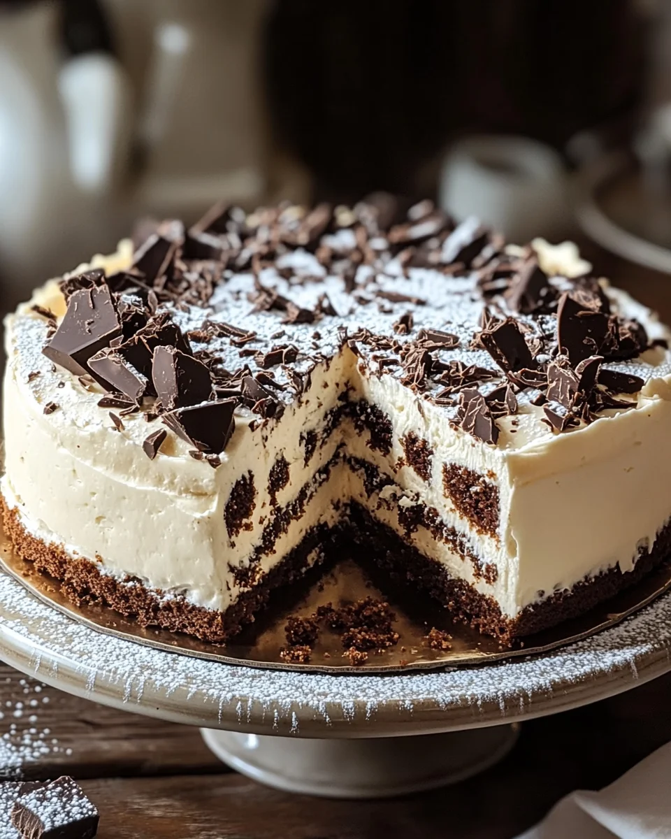 Stracciatella Cake