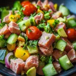 Thunfischsalat mit frischem Gem&uuml;se