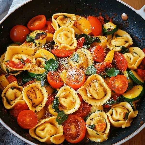 Tortellini-Gemüsepfanne