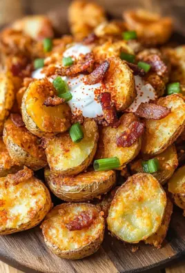 Überbackene Kartoffeln aus der Heißluftfritteuse