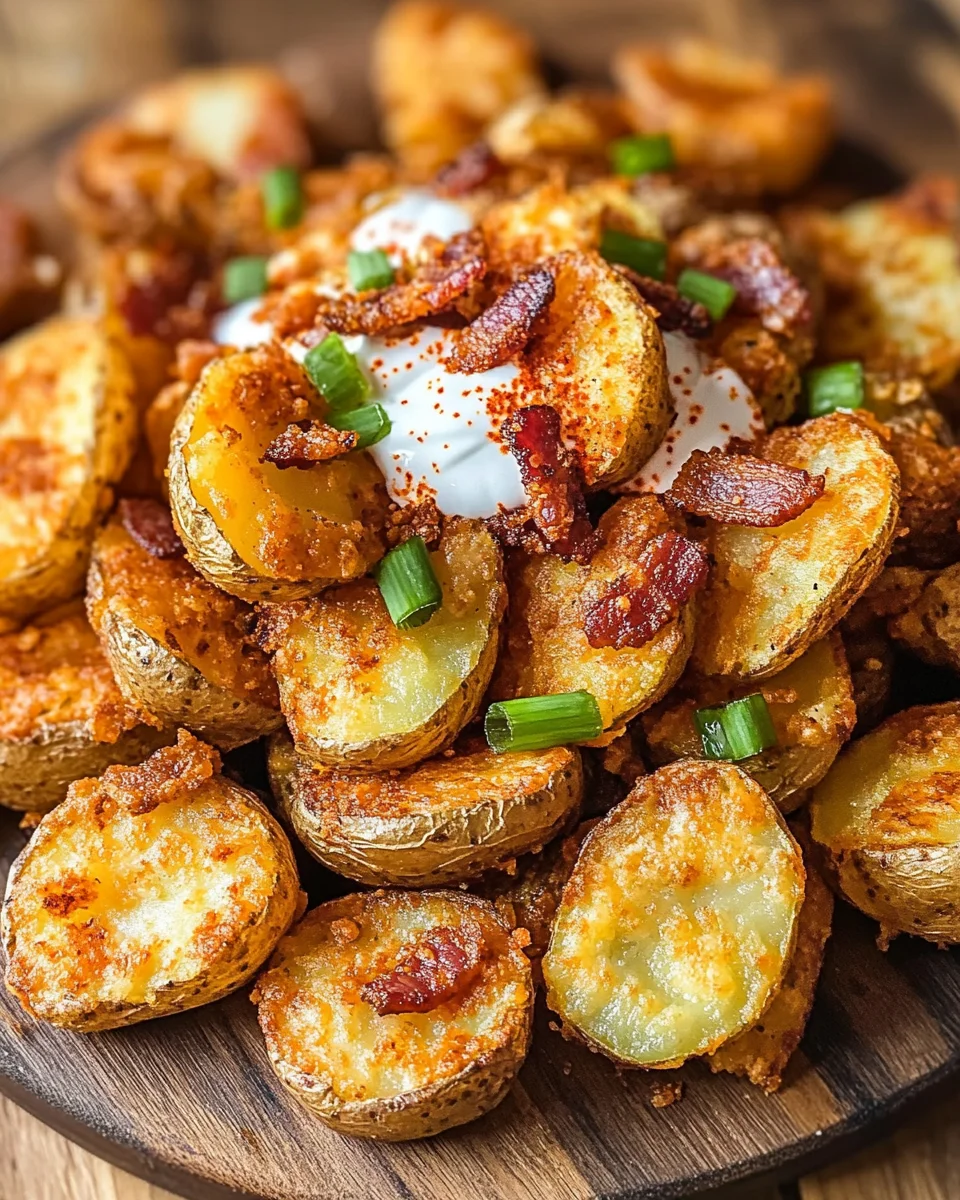 &Uuml;berbackene Kartoffeln aus der Hei&szlig;luftfritteuse