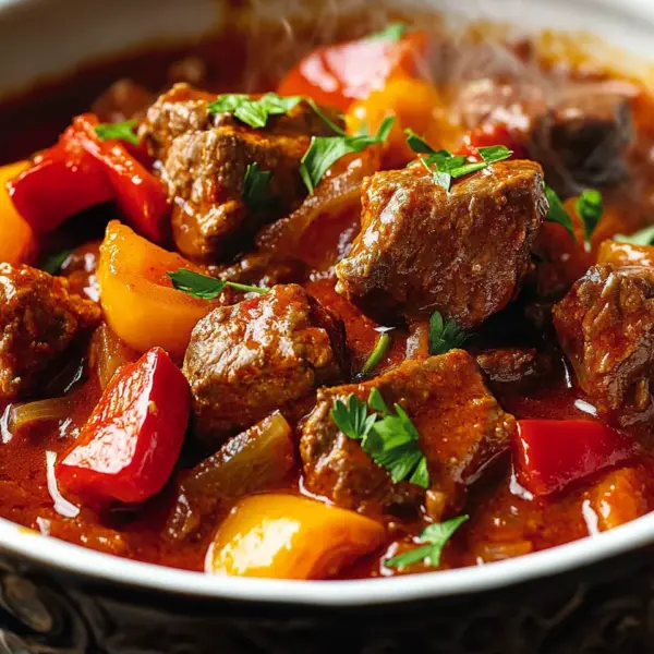 Ungarisches Paprika-Gulasch Rezept