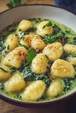 Vegane Gnocchi mit cremiger Spinatsauce 26 Vegane Gnocchi mit cremiger Spinatsauce