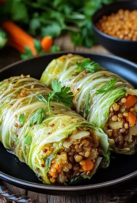Vegane Kohlrouladen 25 Vegane Kohlrouladen