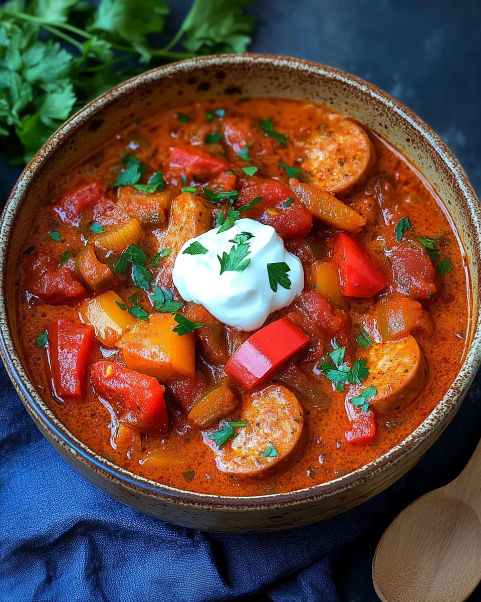 W&uuml;rstchengulasch f&uuml;r Kinder