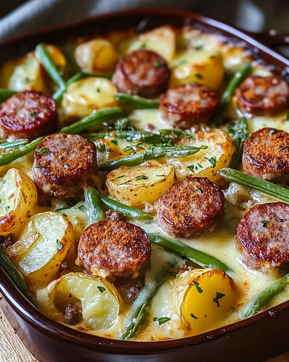 Wurst Bohne Kartoffel Auflauf 19 Wurst