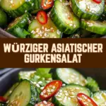 Würziger Asiatischer Gurkensalat 22 Pinterest Hidden Image