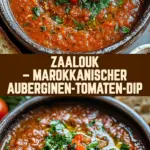 Zaalouk – Marokkanischer Auberginen-Tomaten-Dip 22 Pinterest Hidden Image