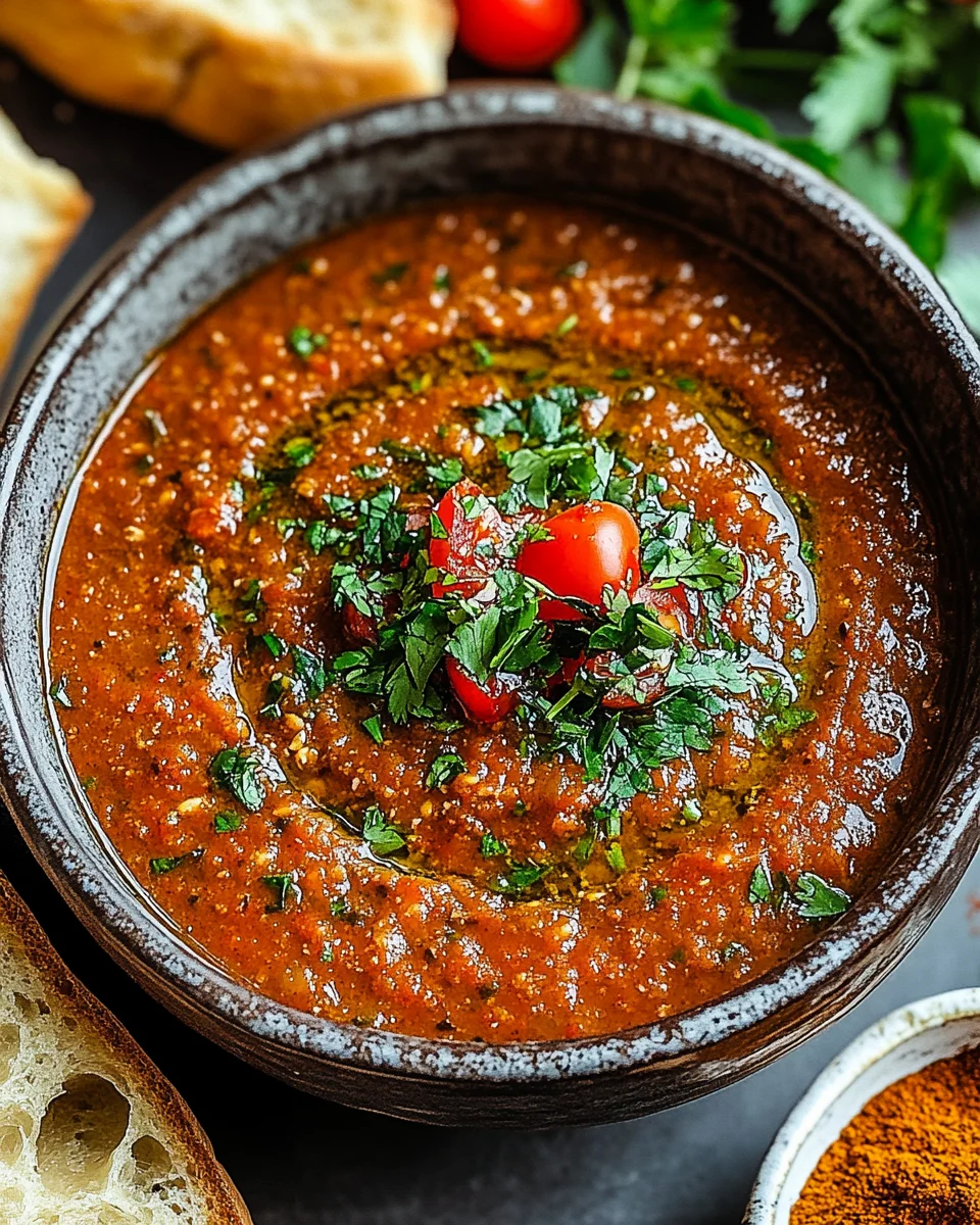 Zaalouk – Marokkanischer Auberginen-Tomaten-Dip