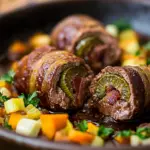 Zarte Rinderrouladen im Backofen zubereitet