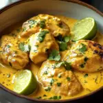 Zartes H&auml;hnchen in Kokos-Limetten-Sauce