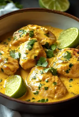 Zartes Hähnchen in Kokos-Limetten-Sauce 22 Zartes Hähnchen in Kokos-Limetten-Sauce