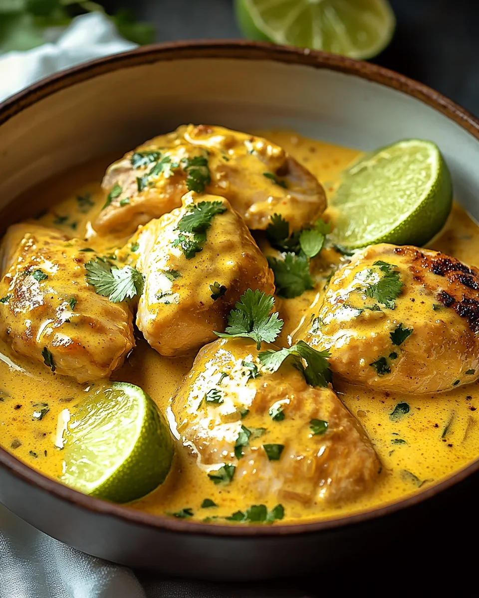 Zartes Hähnchen in Kokos-Limetten-Sauce 25 Zartes Hähnchen in Kokos-Limetten-Sauce