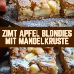 Zimt Apfel Blondies mit Mandelkruste 23 Pinterest Hidden Image