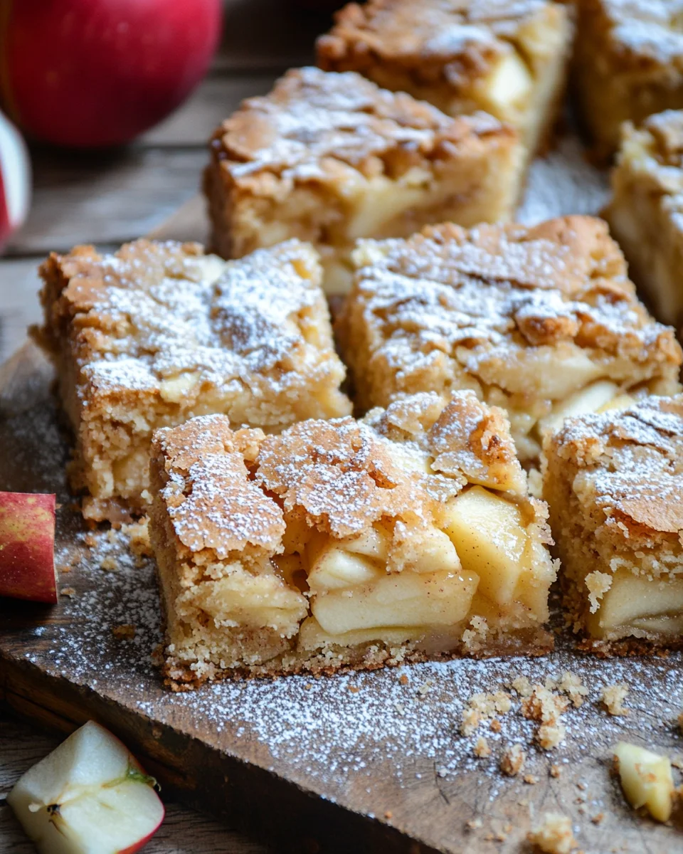 Zimt Apfel Blondies mit Mandelkruste 26 Zimt Apfel Blondies mit Mandelkruste