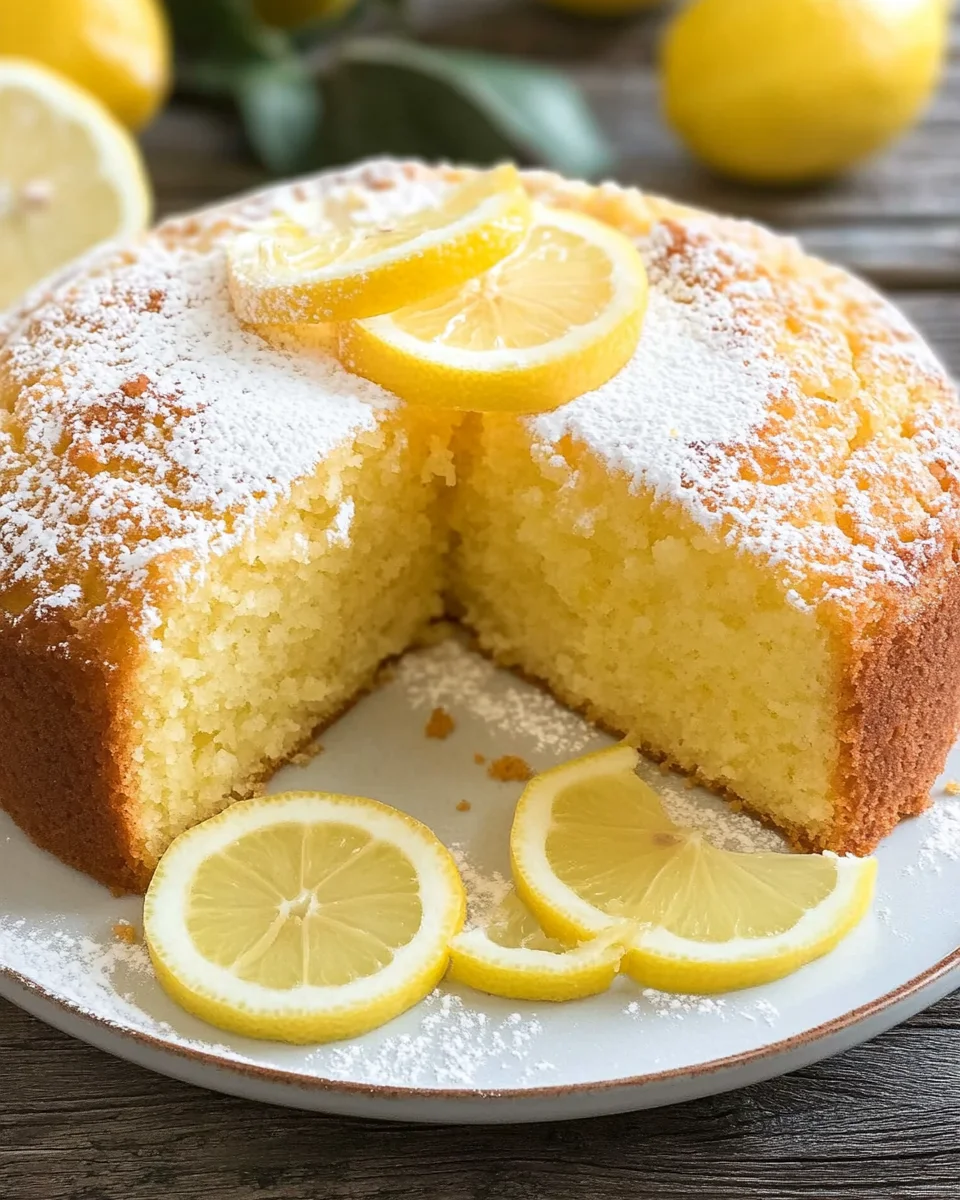 Zitronen-Joghurt-Kuchen