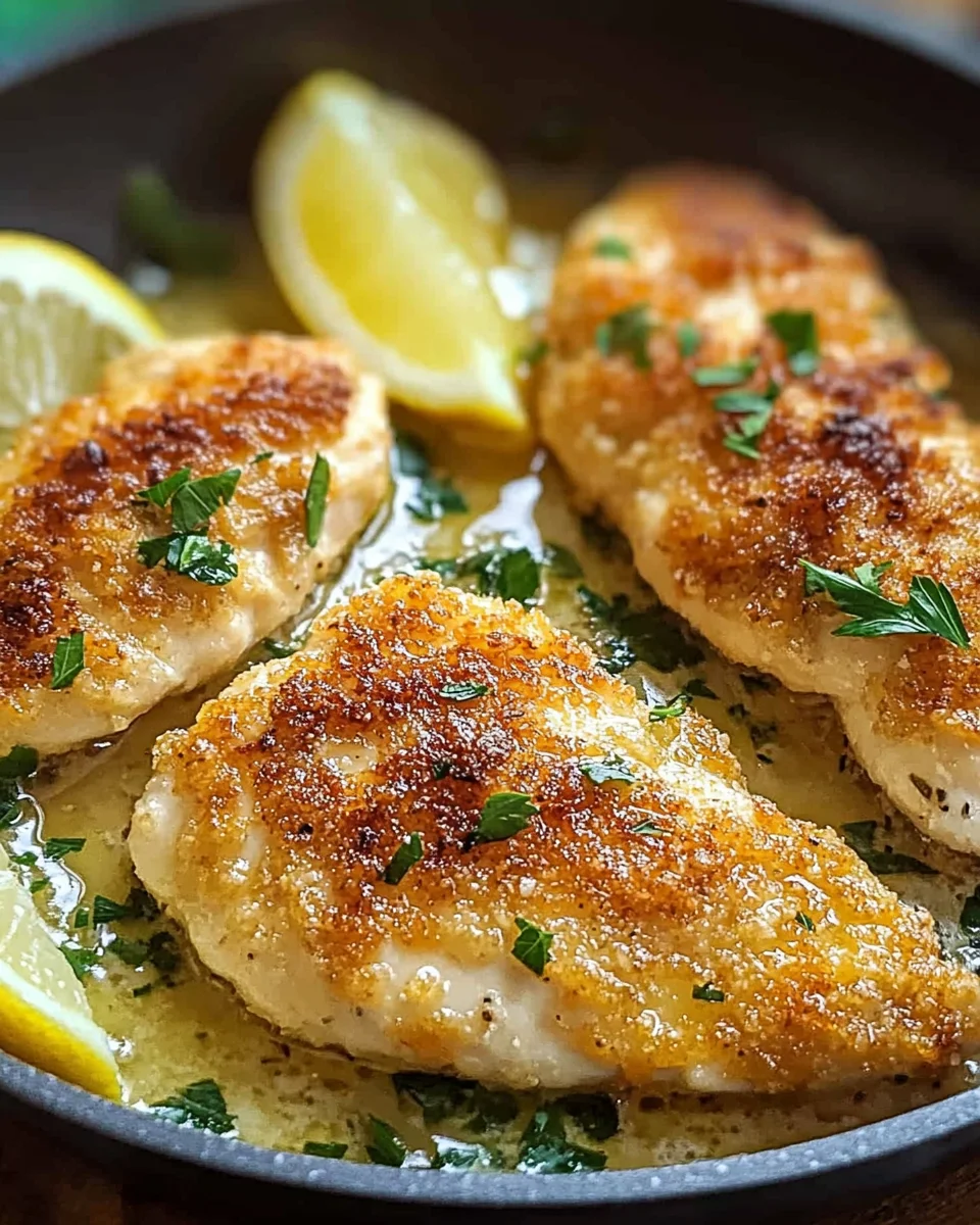 Zitronen Parmesan Pfannenhähnchen 24 Zitronen