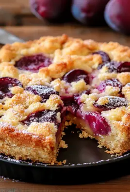 Zwetschgenkuchen mit Streusel