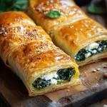 B&ouml;rek mit Spinat und Feta