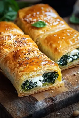 Börek mit Spinat und Feta