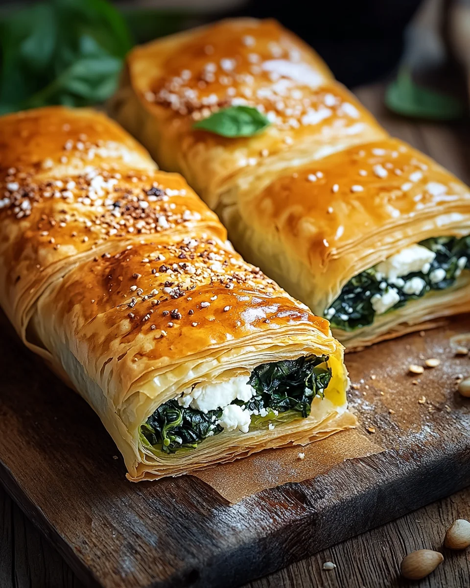 Börek mit Spinat und Feta