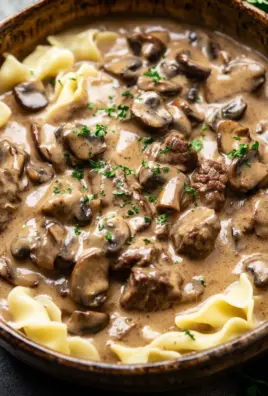 Boeuf Stroganoff 28 Boeuf Stroganoff