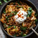 Bombastische Spitzkohl-Hackfleisch-Pfanne